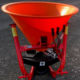 FertCast Tractor Mounted Fertiliser Spreader - Manual Controls 400L 