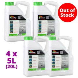 Roundup ProVantage 4x5L (20L) High strength glyphosate - Crops & Amenity Approved 