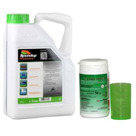 Roundup ProActive 5L + Chikara 50g – Long Lasting & Glyphosate Bundle