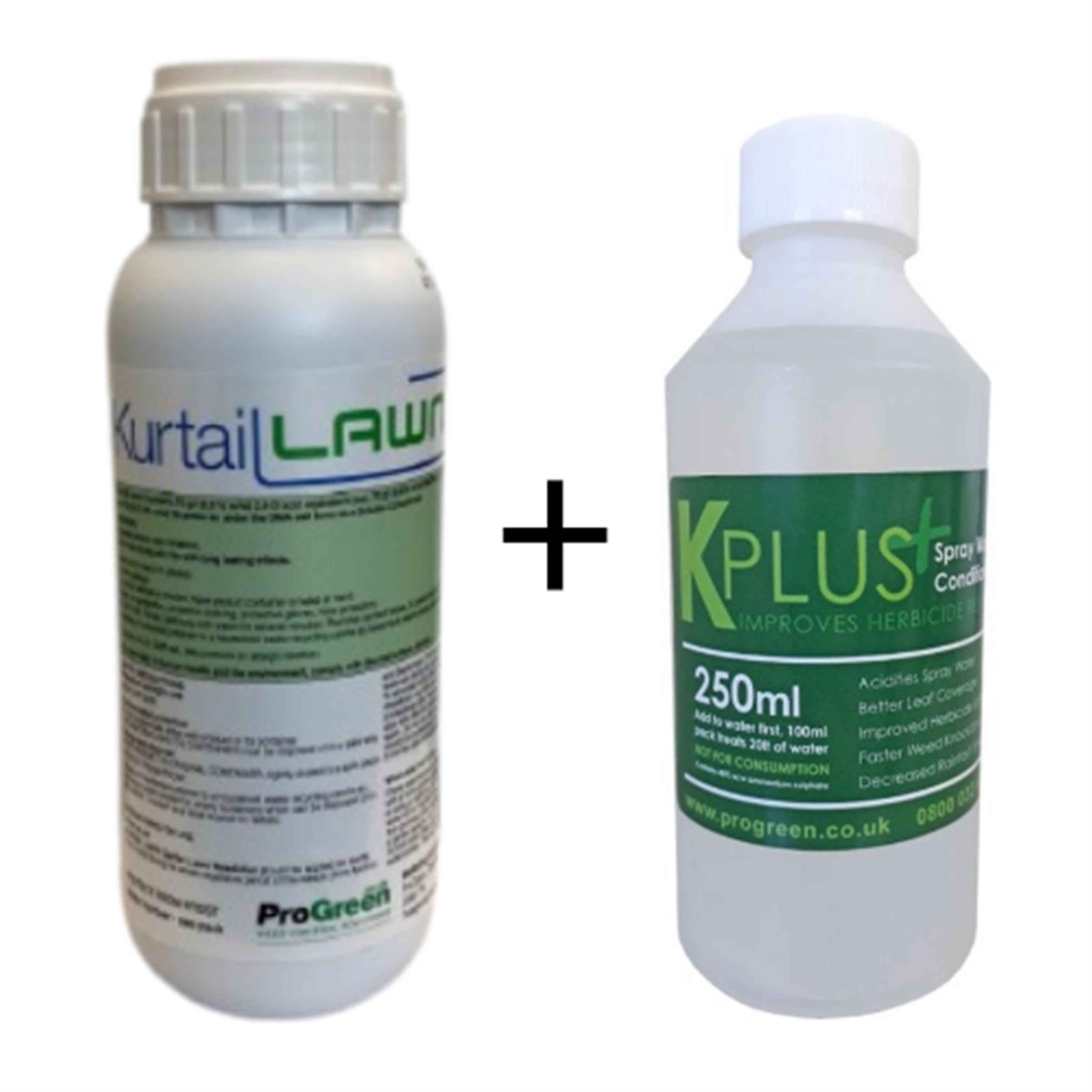 Kurtail Lawn & KPlus+ Weedkiller Bundle