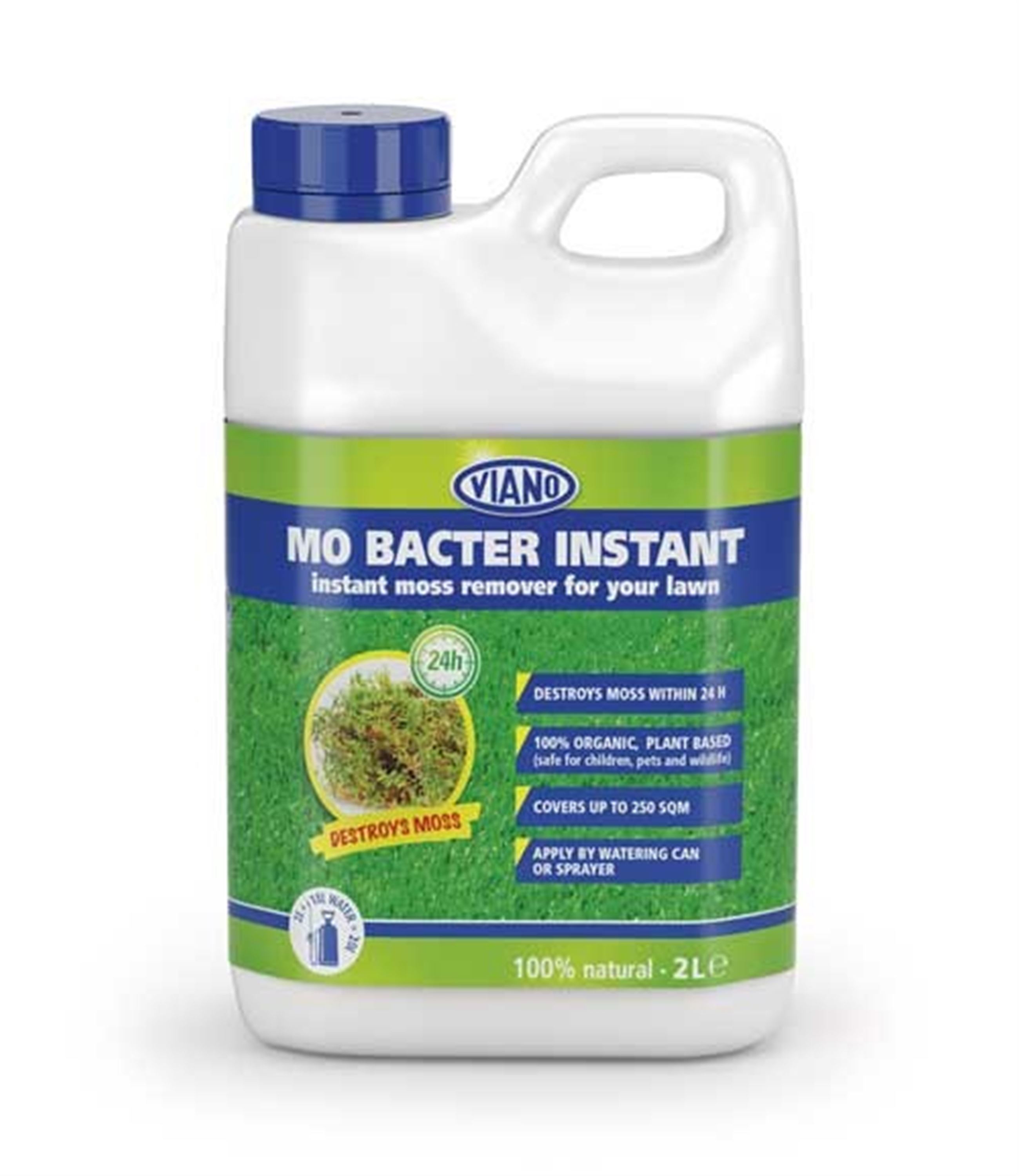 Mo Bacter Instant 2L - Organic Moss Killer & Lawn Feed