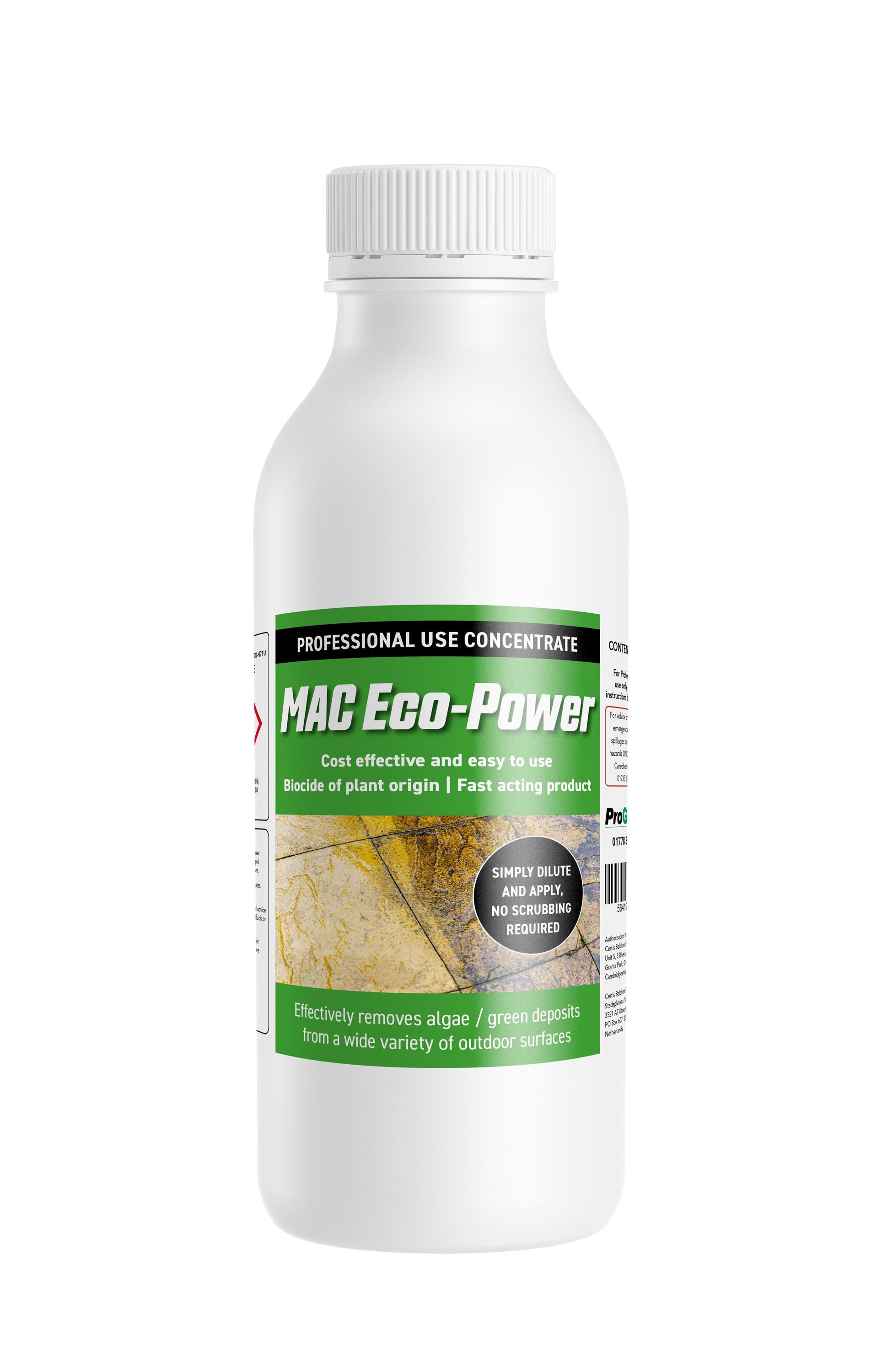 MAC Eco-Power 1L - Algaecide Hard Surface Cleaner