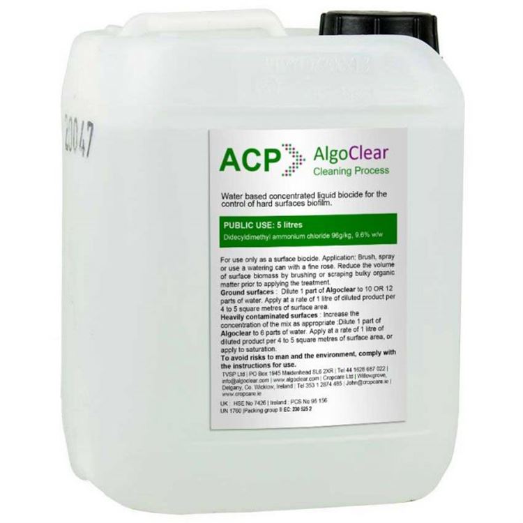 AlgoClear 5L Home& Garden Concentrated Hard Surface Cleaner, 5L (325m2)