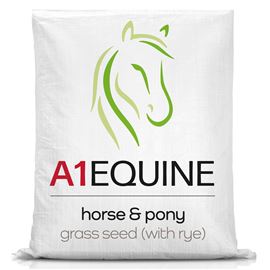 A1 Equine - Horse & Pony (with rye) Grass Seed 14KG