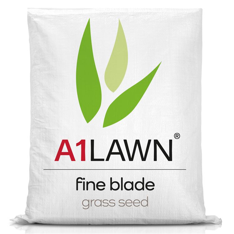 A1 Lawn - Fine Blade Grass Seed, 5kg (125m2)