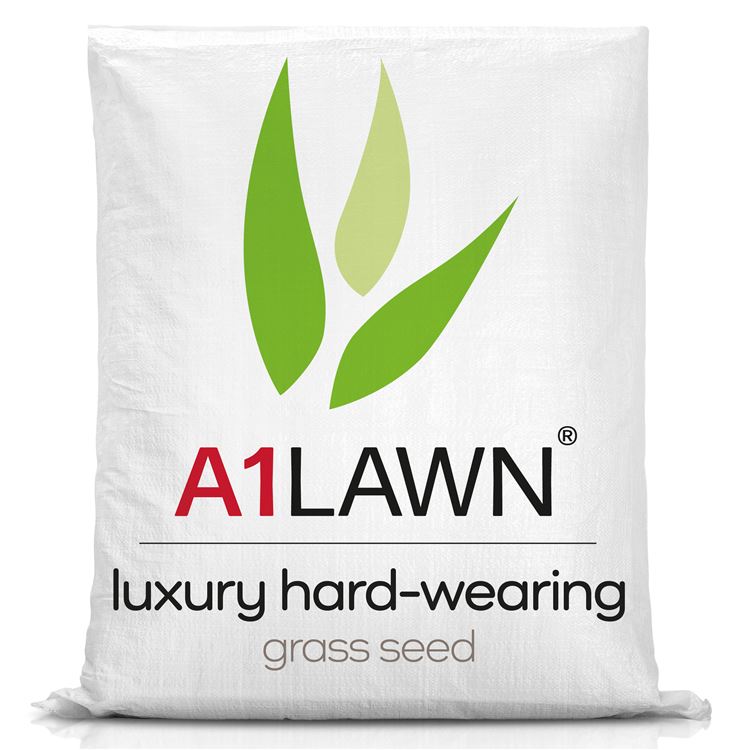 A1LAWN AM Pro-8 Luxury Hard Wearing Lawn - Grass Seed - 5kg