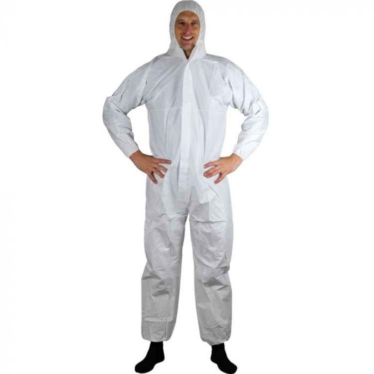 Disposable Coverall - Protection from liquid spray and aerosols 