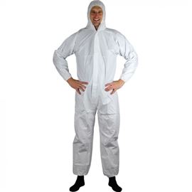 Disposable Coverall - Protection from liquid spray and aerosols 
