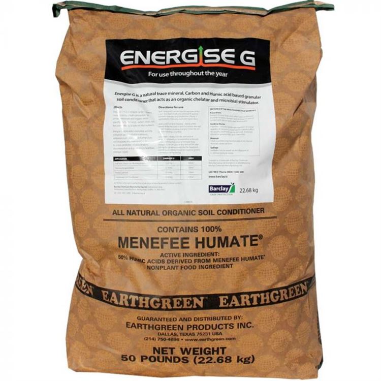 Energise G Lawns & Sports Natural Soil Conditioner, 22.68kg (1000m2)