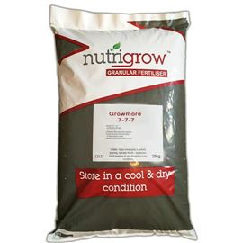 7-7-7 Nutrigrow Growmore Fertiliser - 25kg