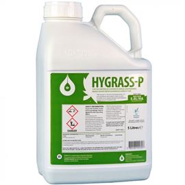 Hygrass-P - Selective Broad Leafed Weed Killer for Lawns, 5L (10,000m2)