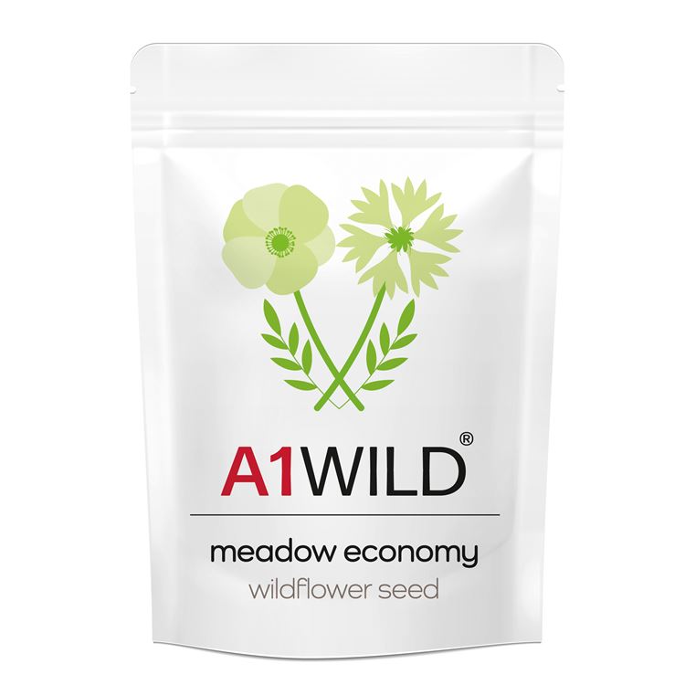 A1WILD Meadow Economy 80:20 Wildflower and Grass Seed Mix