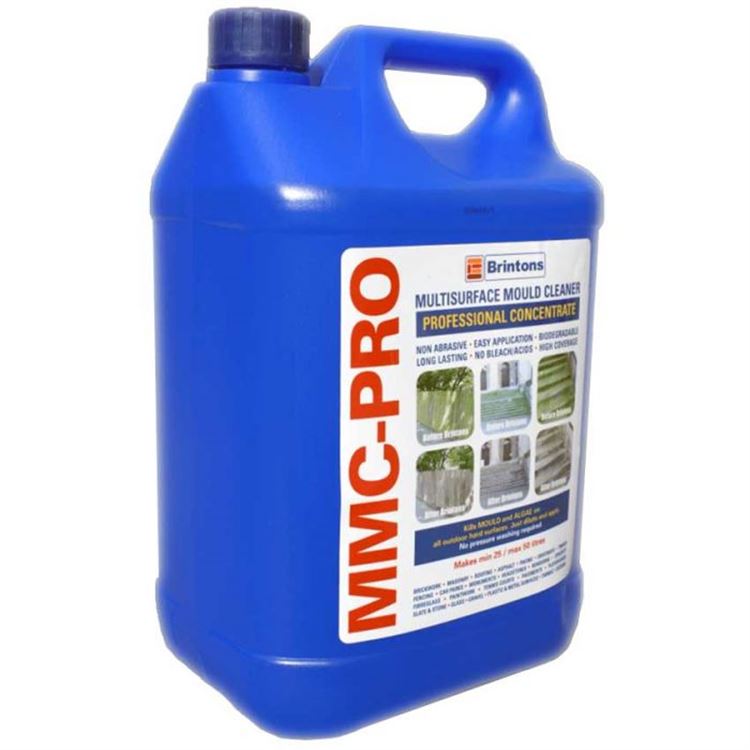 Brintons MMC Pro Concentrate Multi Surface Mould Cleaner, 5L