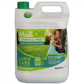 MossOff Chemical Free Moss Control & Lawn Care Multi-Surface Concentrate, 5L (210m2)