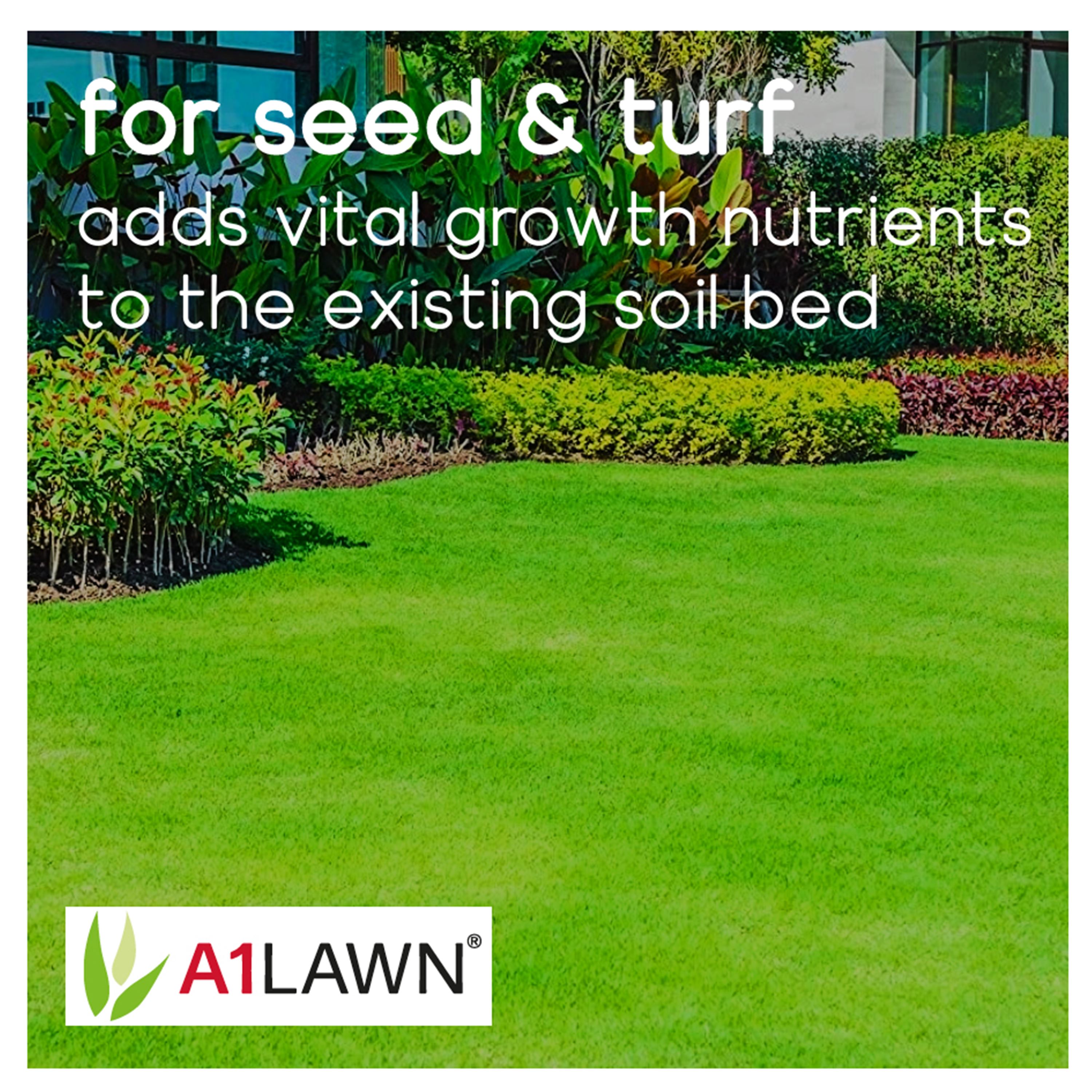 Multi-Save Pack A1Lawn 5Kg Am Pro-1 Finest Ornamental Grass Seed & 10Kg Pre-Seeder Fertiliser