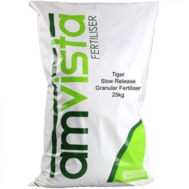 Amvista Tiger Slow Release Grassland & Paddock Fertiliser [16-4-4], 25kg (13,000m2)