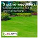 A1 Lawn Double Strength Feed, Weed & Moss Killer [10-2-2+8fe] - 10KG